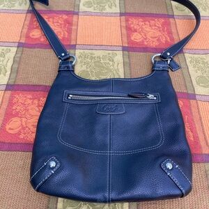 Coach Black Leather Crossbody Bag